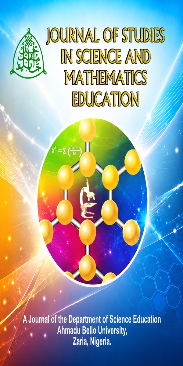 Journal of Studies in Science and Mathematics Education cover