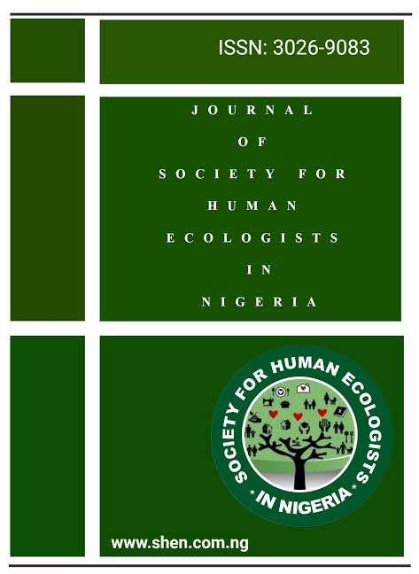 Journal of The Society for Human Ecologists cover