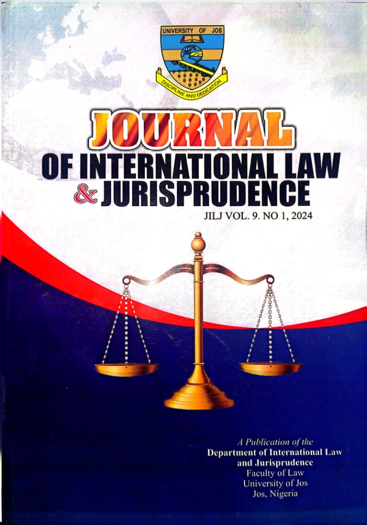 Journal of International Law and Jurisprudence cover