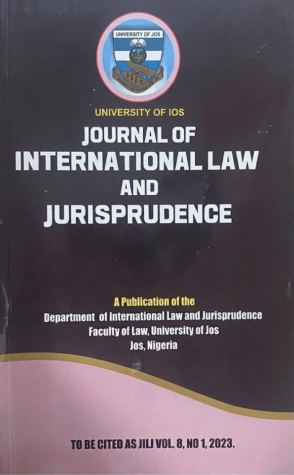 Journal of International Law and Jurisprudence cover