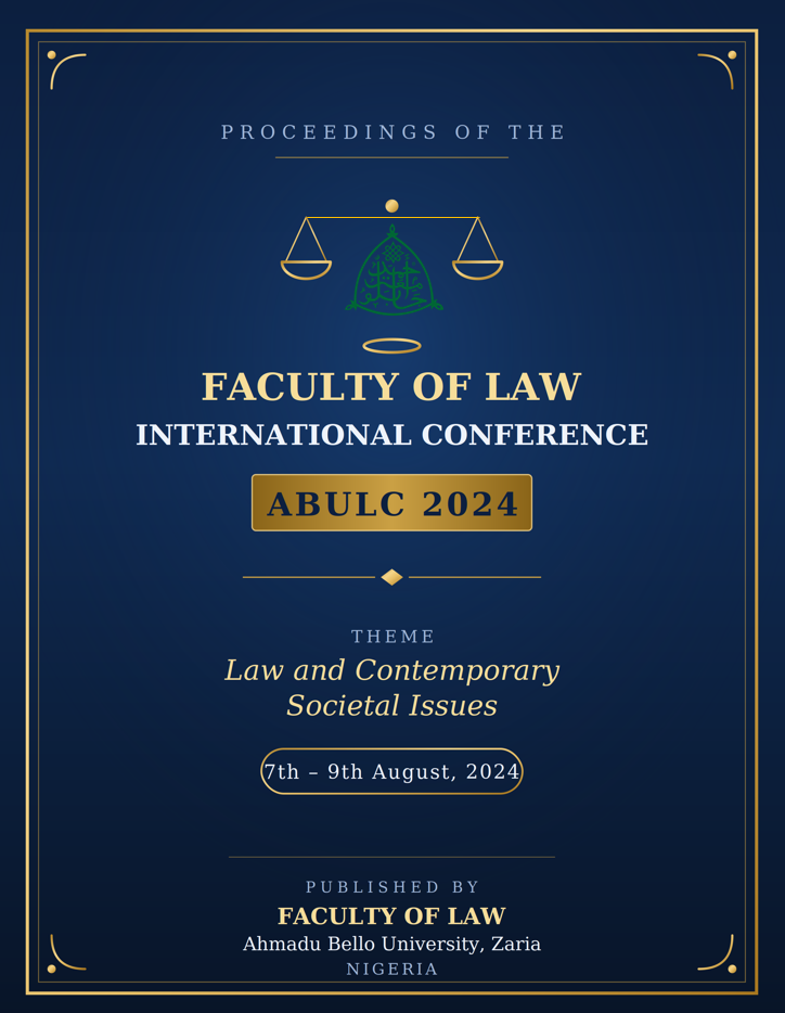 Proceedings of the Faculty of Law International Conference